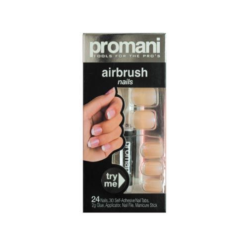 Promani İnce French Takma Tırnak Kiti İnci Pembe