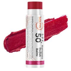 Soltis Renkli Dudak Nemlendiricisi SPF50+ 5 ml - Karadut