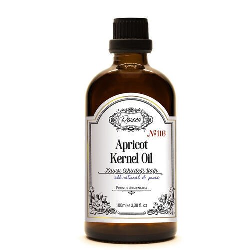 Rosece Apricot Kernel Oil | Kayısı Çekirdeği Yağı 100 ml