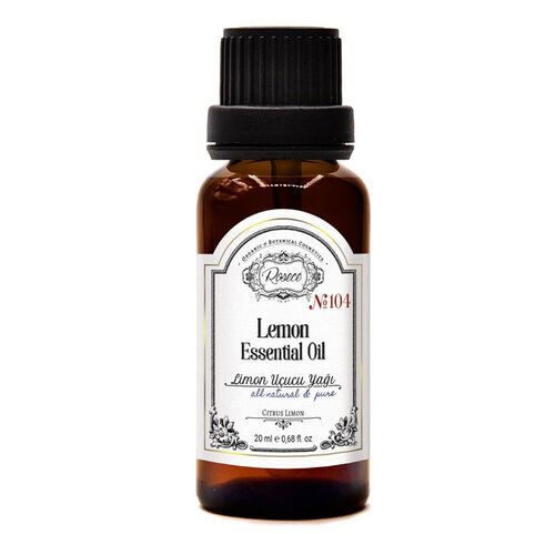 Rosece Lemon Essential Oil | Limon Esansiyel Yağı 20 ml