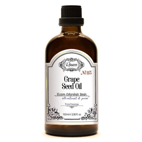 Rosece Grape Seed Oil | Saf Üzüm Çekirdeği Yağı 100 ml