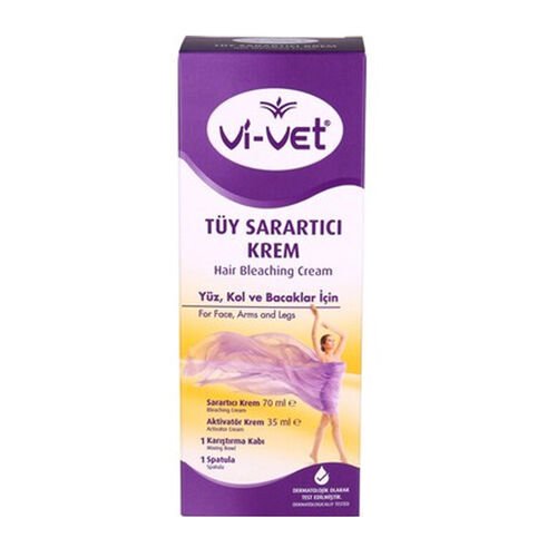 Vi-vet Tüy Sarartıcı Krem 35ml+70ml