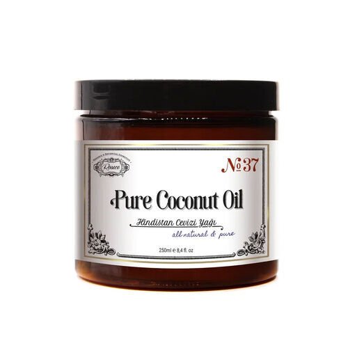 Rosece R37 Pure Coconut Oil | Saf Hindistan Cevizi Yağı 250 ml