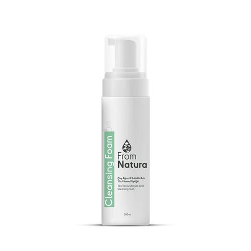 From Natura Çay Ağacı ve Salisilik Asit Yıkama Köpüğü 200 ml