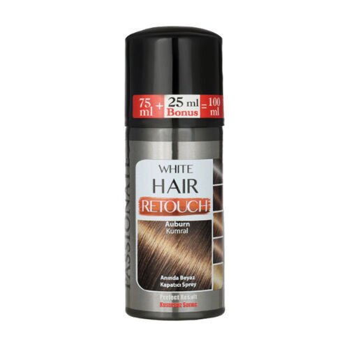 Passionate Beyaz Kapatıcı Sprey Kumral 100 ml