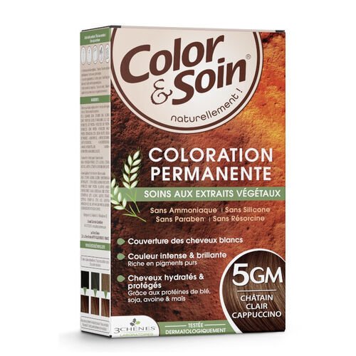 Color and Soin Saç Boyası 5GM - Açık Kahverengi