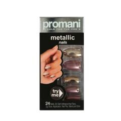 Promani Takma Tırnak Kiti Bronz - Sütlü Kahve