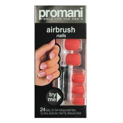 Promani Takma Tırnak Kiti Nar Çiçeği