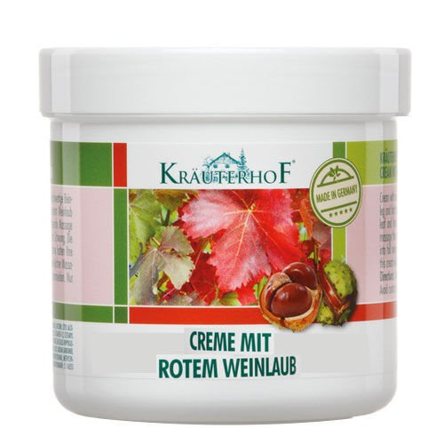 Krauterhof Kırmızı Asma Yaprağı Bacak Kremi 100 ml