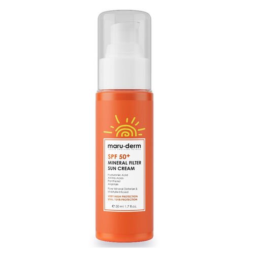 Maruderm SPF 50+ Mineral Filtre Güneş Kremi 50 ml