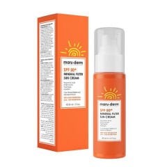 Maruderm SPF 50+ Mineral Filtre Güneş Kremi 50 ml