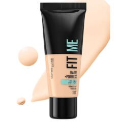 Maybelline New York Fit Me Matte+Poreless Fondöten 30 ml - 104 Soft Ivory