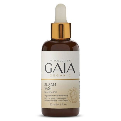 Gaia Organic Soğuk Sıkım Susam Yağı 50 ml