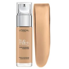 LOreal Paris True Match Bakım Yapan Fondöten 30 ml - 3.D-3.W Warm Dore