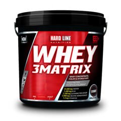 Hardline Whey 3 Matrix Protein Çikolata 4000 g