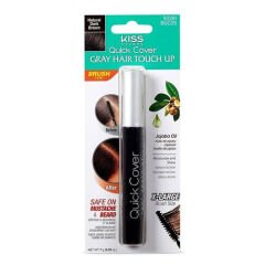 Kiss Quick Cover Beyaz Kapatıcı Rimel Koyu Kahve 7g