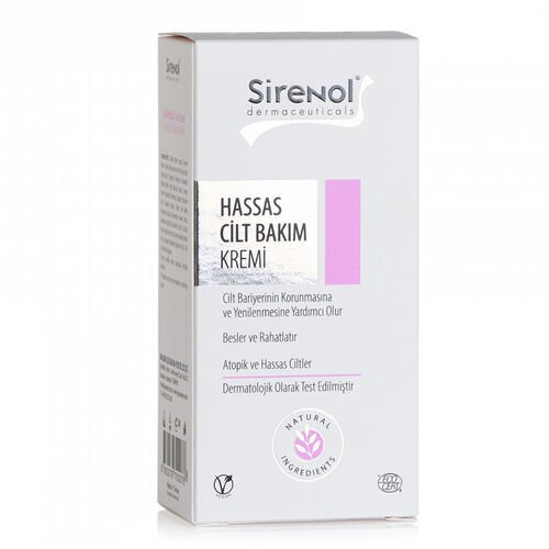 Sirenol Hassas Cilt Bakım Kremi 60 ml
