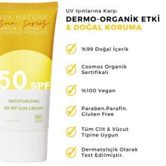 Iva Natura Organik Nemlendirici ve Koruyucu 50 SPF Güneş Kremi 75 ml
