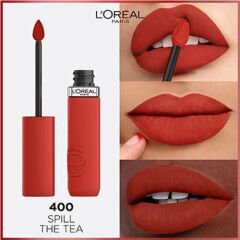 Loreal Paris Matte Resistance Liquid Lipstick 400 Spill The Tea