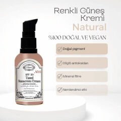 Rosece R14 Mineral Filtreli Spf30+ Renkli Güneş Kremi 50 ml
