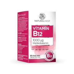 Naturalnest Vitamin B12 60 Dilaltı Tablet