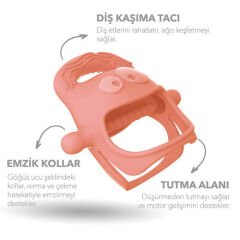 MOCHi - Diş Kaşıyıcı - Somon