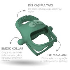 MOCHi - Diş Kaşıyıcı - Yeşil