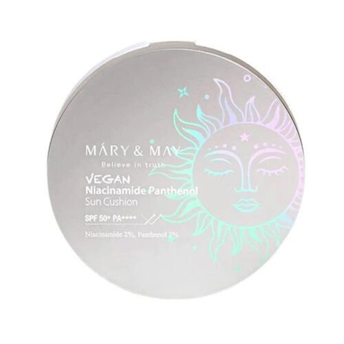 Mary May Vegan Niacinamide Panthenol Sun Cushion Spf 50+ PA++++ 25 g