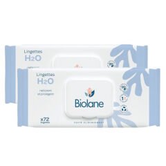 Biolane Lingettes H20 2x72 Adet