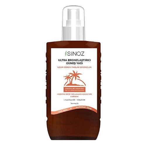 Sinoz Kusursuz Bronzlaştırıcı Güneş Yağı Spreyi 200 ml