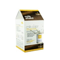 Milk Shake Milk Color Kalıcı Saç Boyası 6 - Koyu Kumral - KÖPÜK HEDİYE