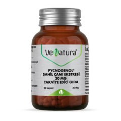 VeNatura Pycnogenol Sahil Çamı Ekstresi 30 mg Takviye Edici Gıda 30 Kapsül