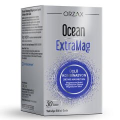 Orzax Ocean ExtraMag Üçlü Kombinasyon 30 Tablet