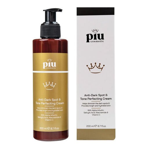Piu Cosmetic Leke Karşıtı Cilt Aydınlatıcı Yüz Ve Vücut Kremi 200 ml