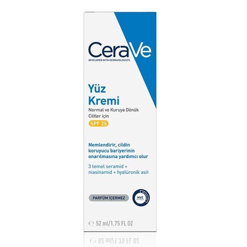 CeraVe Yüz Kremi SPF 25  52 ml