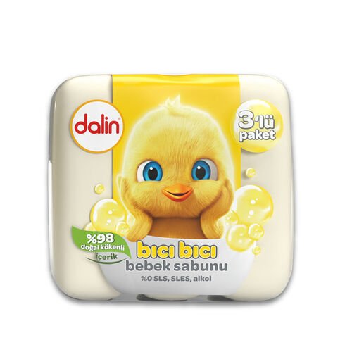 Dalin Klasik Bebek Sabunu 3x75 gr