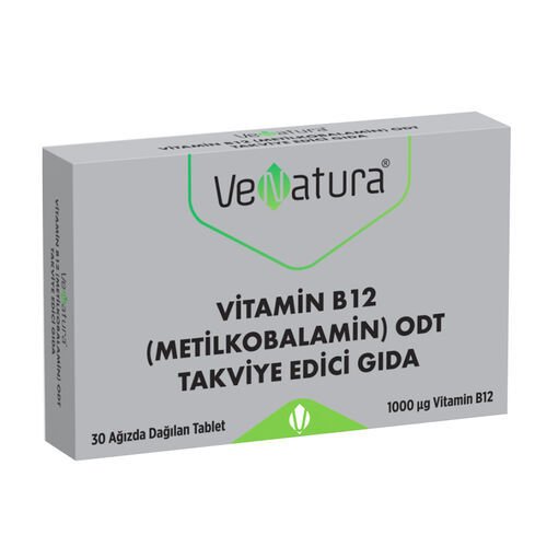 VeNatura Metilkobalamin ODT Takviye Edici Gıda 30 Tablet