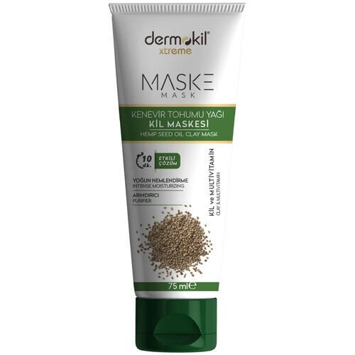 Dermokil Kenevir Tohumu Yağı Kil Maskesi 75 ml