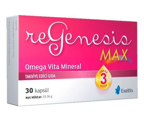 Regenesis Max Takviye Edici Gıda 30 Kapsül
