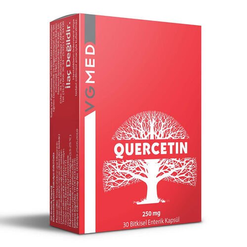 VGMED Quercetin 30 Kapsül - 250 mg
