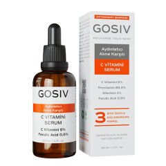Gosiv Aydınlatıcı ve Düzensiz Ciltler İçin C Vitamini Serum 30 ml
