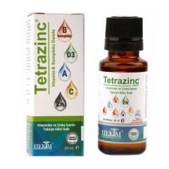 Tetrazinc B Kompleks Damla 20ml