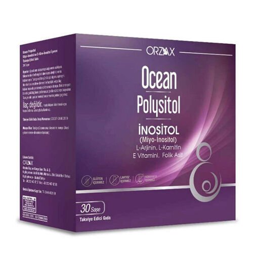 Orzax Ocean Polysitol Takviye Edici Gıda 30 Saşe - Folik Asit 400 µg