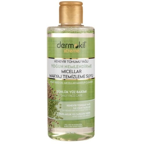 Dermokil Kenevir Tohum Yağı Micellar Makyaj Temizleme Suyu 400 ml