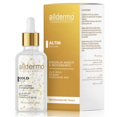 Alldermo Kırışıklık Karşıtı ve Nemlendirici Altın Serum 30 ml