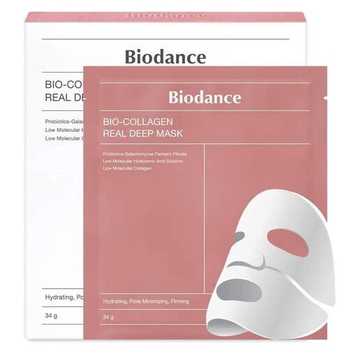 Biodance Bio Collagen Real Deep Mask 34 gr - Yüz Maskesi - 4 Adet