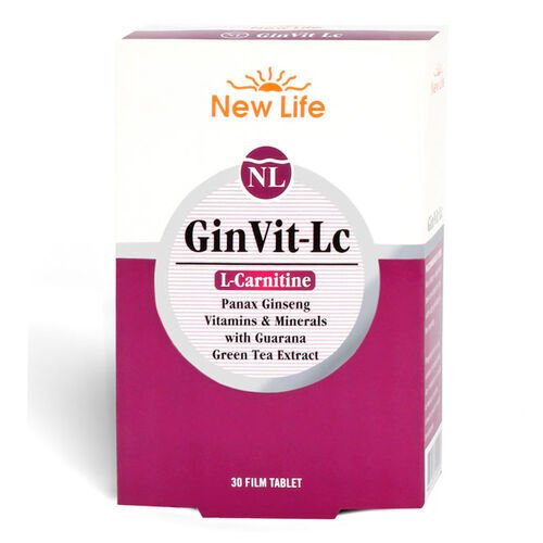 New Life GinVit-Lc Takviye Edici Gıda 30 Tablet