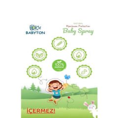 Babyton Organik ve Doğal İçerikli Vücut Koruyucu Sprey 100 ml