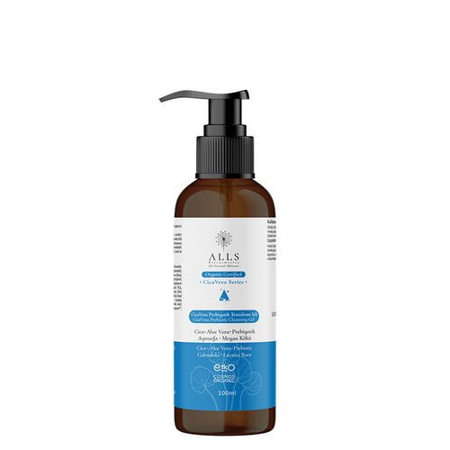 Alls Biocosmetics Organik CicaVera Prebiyotik Temizleme Jeli 100 ml