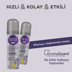 Sesu Men Tüy Dökücü Krem Sprey 150 ml